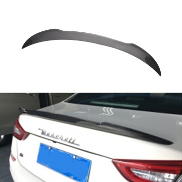Ghibli Carbon Fiber Rear Spoiler - Fit for 2014-2016 Maserati Ghibli