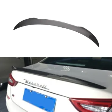 Ghibli Carbon Fiber Rear Spoiler - Fit for 2014-2016 Maserati Ghibli