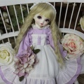 BJD Clothes Purple Western-style Dress for SD/MSD/YOSD Doll