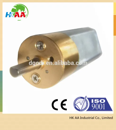 Gear motor with carbon brush with good quality China manufacturer