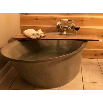 Squisita vasca da bagno in cemento multicolore durevole