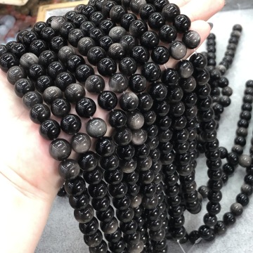 Brave Light DIY Natural Abacus Stone Jewelry: Aventurine, Crystal, Jade, Silver, Obsidian Loose Gemstone Beads