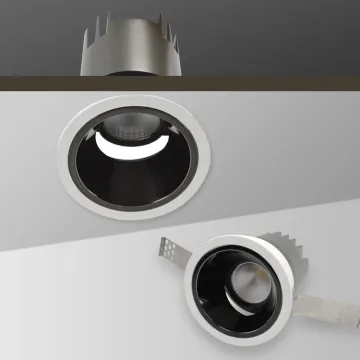 Hotel Anti Glare Cob Downlight Project Adjustable Spotlight