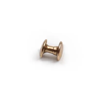 Made in China double cap metal rivet for leather bag