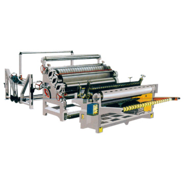 Monolayer corrugated board making machine