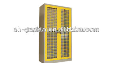 China manufacturer small glass door cabinet with adjustable shelves