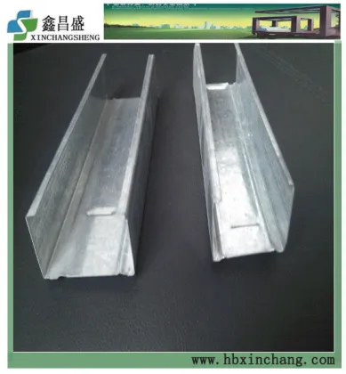 Gypsum Board Wall Partition Aluminum Channel CW&UW