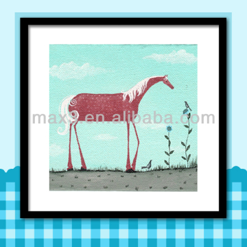Horse Picture Frame Painting New Beautiful Wall Decorative Picture For Bathroom