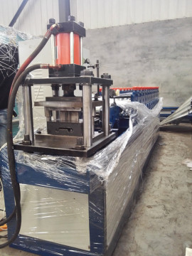 Cold metal roller shutter frame roll forming machine