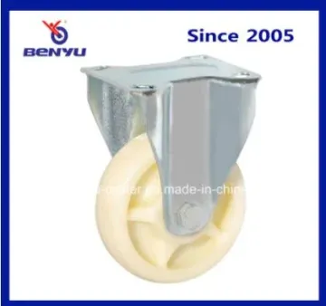 8 Inch Medium Heavy Duty Nylon Caster Wheel