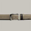 Premium Grey-Green Business Men's Leather Belt