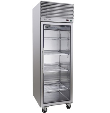 Glass Door Reach In Refrigerator