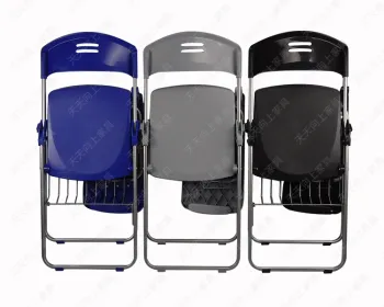 cheap colorful folding chair solid plastic school chair unassembled consume less space