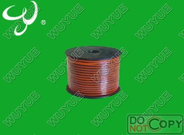 black and red speaker cable