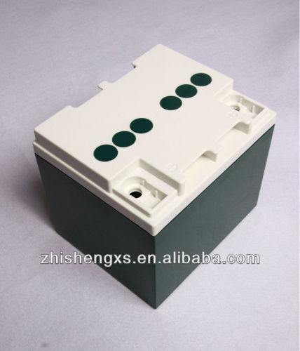 Plastic container for UPS maintainence free battery