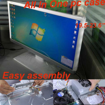 Desktop computer all in one pc without computer part 21.5" LED backlight monitor case pc