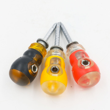 Colorido destornillador de phillips mini destornillador con mango PVC