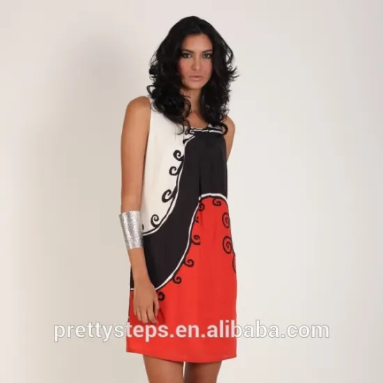PRETTY STEPS 2015 summer fashion sleeveless african print dress for sexy women