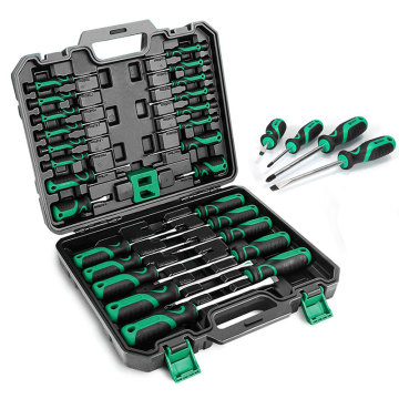 Magnetic Screwdriver Set: 27pcs Comprehensive Tool Kit with Case for Home Improvement, Repair & Craft Projects