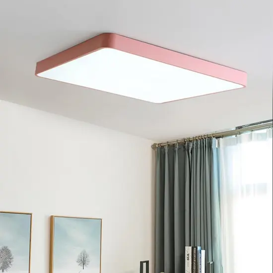 Square led ceiling light recessed 35W 3000K