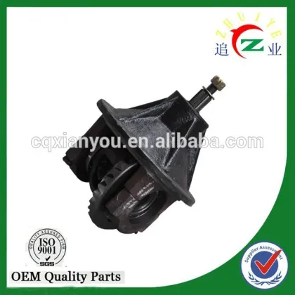 Three wheel motorcycle rear axle differential