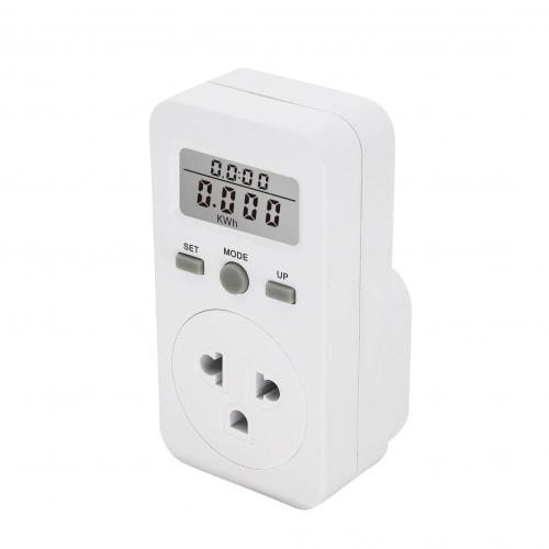 Small Display Digital Power Meter Socket