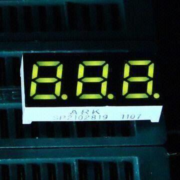 0.28-inch 7 Segment LED Display with 3 Digits for Temperature, Air Conditioner Controllers