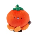 Cute fruit and vegetable stuffed toy keychain