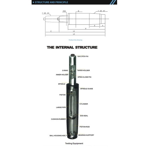 Class 4 Gas Lift Chair Cylinder Gas Lift