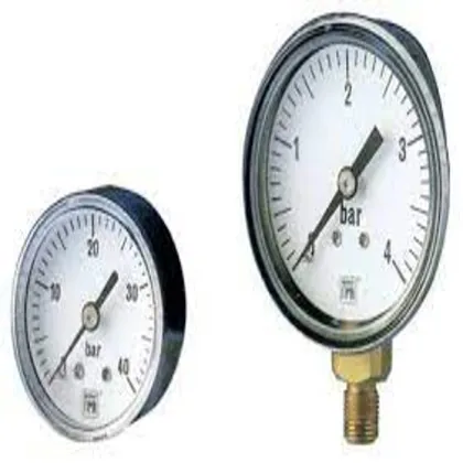 New Original Nuova FIMA Bourdon Tube Pressure Gauge, Sizes DN100-150