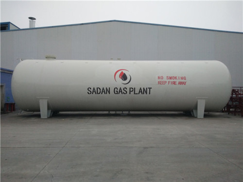 120cbm 60 Ton LPG Bullet Tanks