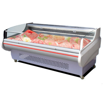 1.5m Fan-Cooled Meat Freezer Display Refrigerator