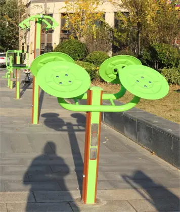 Tai Chi wheels park fitness equipment