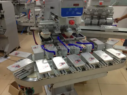 Semi Automatic Golf Ball Pad Printer / Golf Ball Tempo Pad Printing Machine