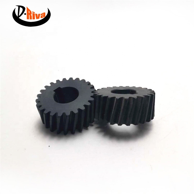 Differential Gear Components: CNC Machined Steel Crown Wheels and Straight Bevel Gears