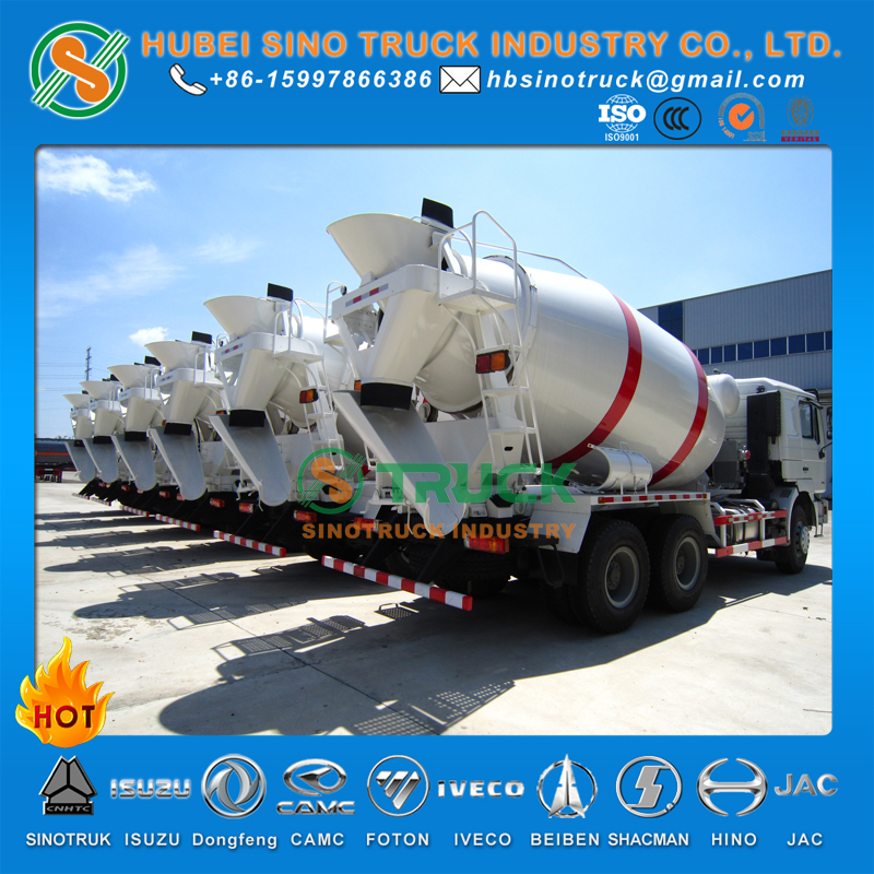 Shacman 8cbm Concrete Transit Mixer