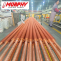 Lasersvetsad koppar Finned Tube, Copper Base Tube C12200