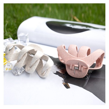 Biodegradable PP Straw Octopus Hair Claw Clip