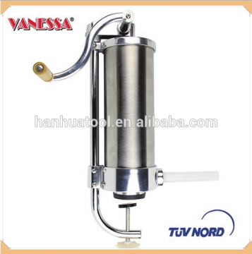 SAUSAGE MAKER MEAT STUFFER FILLER 3 NOZZLES