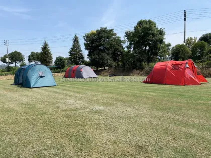 Outwell 6P Family Tent with Awning Porch Extension