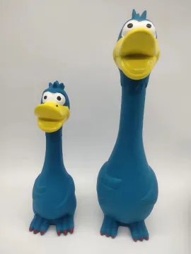 Duck Latex Dog Chew Toy with Squeaker