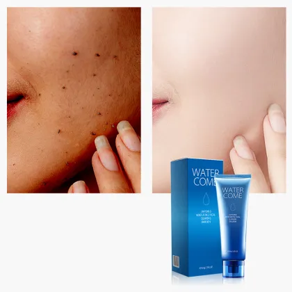 Free Sample Deep Cleaning Exfoliating Gel Facial Cleanser 100g Whitening Exfoliating Face Gel