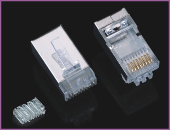 Cat5e FTP Plug, RJ45 Connector