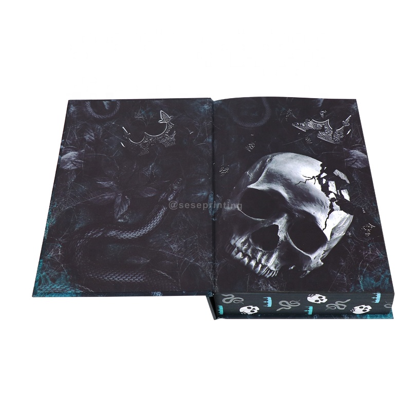Customized hardcover book with embossed cover