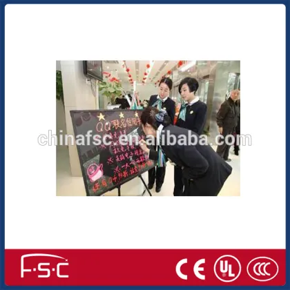 Fluorescent marker pen for led writing board full color