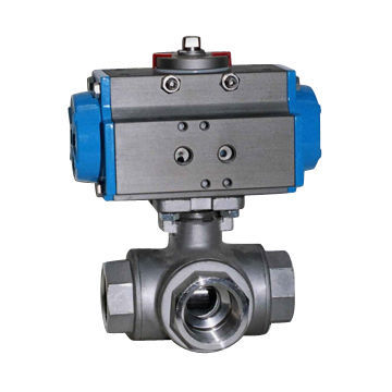 Three way valve with ASME standard