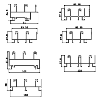 Premium Iraqi Window And Door Aluminum Profiles
