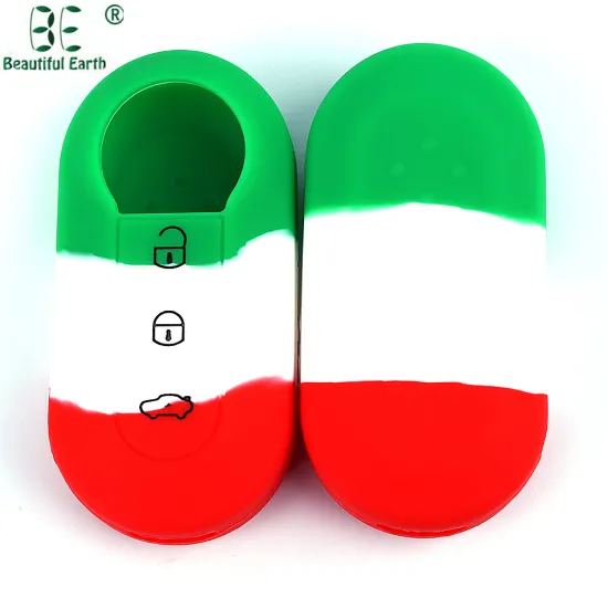 Topbest Silicone Car Key Cover For Fiat 500