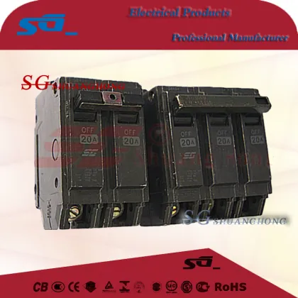 6-100amp 240/415V 10KA SGTQL GE Miniature Circuit Breaker electrical breaker GE MCB