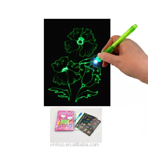 Tablero de dibujo fluorescente de los niños de Suron.